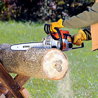 STIHL MS 180 С-BE Бензопила STIHL, шина R 40см, цепь 63PS 11302000480, Бензопилы для бытового использования Штиль